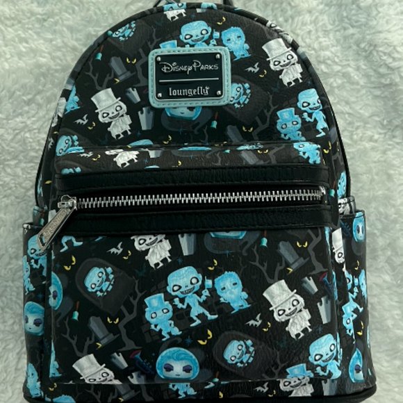 LOUNGEFLY Funko Pop Disney Haunted Mansion Mini Backpack - Picture 1 of 5